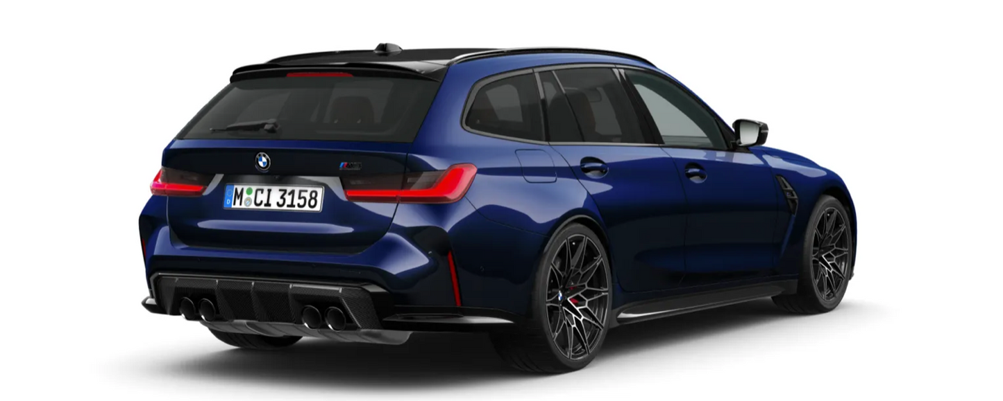 Minichamps BMW M3 Touring 2024 1/18 Tansanit Blau