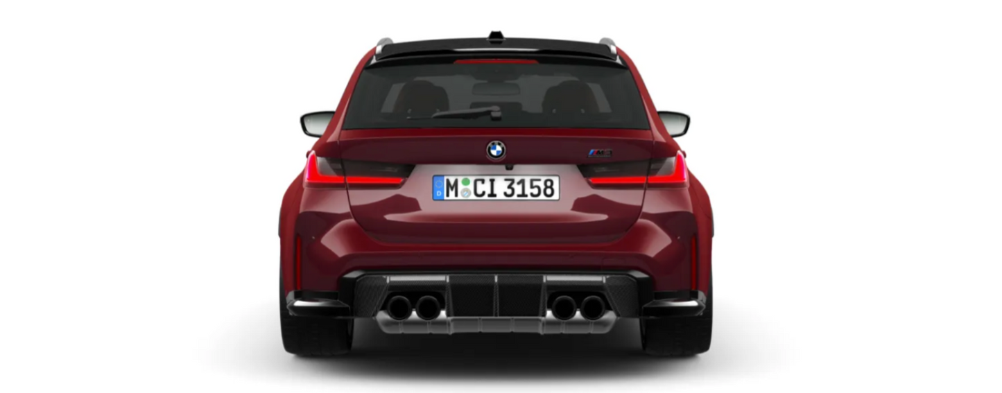 Minichamps BMW M3 Touring 2024 1/18 Aventurin rot, Tartufo interior