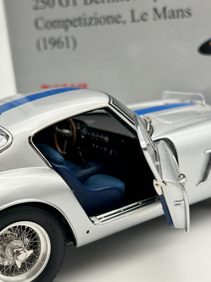 CMC 1/18 Ferrari 250 GT Berlinetta passo corto (SWB) Competizione, Le Mans, 1961