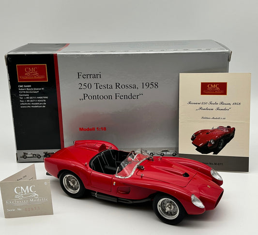 CMC 1/18 Ferrari 250 Testa Rossa, 1958, Pontoon Fender