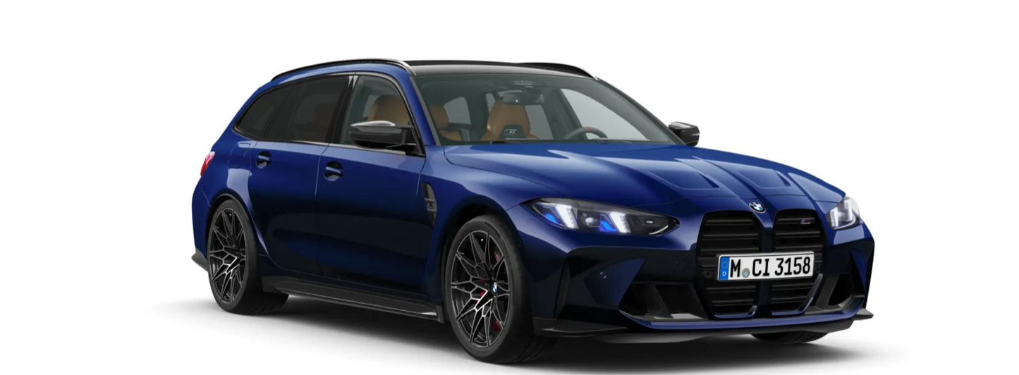 Minichamps BMW M3 Touring 2024 1/18 Tansanit Blau